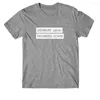 Men's T Shirts Cotton Unisex Shirt Programmer Coder Web Developer Cybersecurity Expert Joke Humor Gift Tee