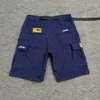 Shorts masculinos 23ss Corteiz New Devil Island Heavy Industry Pocket Work Ukdrip Drill Style Capris T230522