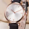 2023 Nowy zegarek damskie damskie zegarki Diamentowe Złotą stalową skrzynkę skórzaną kwarcowy pasek na rękę Mężczyzna Relogio Masculino AMN2