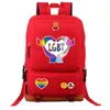 Rainbow Backpack Casual schoudertas Oxford Schoolbag 0819