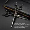 Inch Black Japanese 440C Stainless Steel Thinning Cutting Hairdressing Scissor