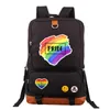 Neuer LGBT Peripheral Trendsetter Herren Damen Rucksack Freizeit Schultasche Pride Rucksäcke Love Schultasche 230522