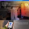 LED LED Floor Lamp على شكل ، 41 بوصة 20W 120 Bluetooth Smart App ، لركن غرفة المعيشة غرفة النوم ، RGB مع 16 مليون ألوان MUSIC SYNC ATMASPHER