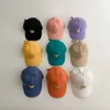 Шляпы кепков милый мультфильм медведь лето на открытом воздухе регулируемая детская бейсболка для мальчиков Sun Hat G220522