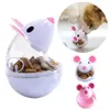 Toys de gato Toy Toy Pet Cat Kitten Shape Shapet Treat Storage Storage Dispensador Chew Play Toy G230520