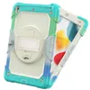 360 Rotating with Shoulder Strap Kickstand Cover Silicone Smart Case for iPad 10.2 9.7 11 Air 2 4 5 10.9 10th Mini 4 5 6