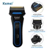 حلاقة كهربائية Kemei Electric Razor for Men Reclable Reldes Razor Barber Trimmer Beard Heads أدوات الحلاقة الاحترافية D45