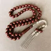 ストランド良質10mm 51 Misbaha Man's Tasbih Synber Amber Resin Prayer Beads Gift Islamic Rosary Muslim