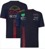 F1 Racing Shirts Summer New Short-Sleeved Jersey samma stilanpassade