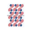 Other Festive Party Supplies 4Th Of Jy Stickers Red White Blue Patriotic Label Independence Day Decor Drop Delivery Home Garden Dh8Oh