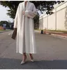 Damen Wollmischungen Vintage Patchwork Lace Up Mantel für Frauen V-Ausschnitt Langarm lose übergroße Tweed Mäntel weiblich 2023 Herbststoff