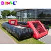 COMMERCIAL 10X7X2M PLAPLABLE HUMAN TABLE FOOSBALL GABLE TABLE PLAGE DE football de football pour la journée sportive