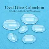 Cristal 500 pièces 30x40mm cabochon en verre vente en gros cabines en verre ovale clair couvercle en forme de dôme pour la fabrication de bijoux