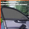 New Car Window Sunshade Cover Auto Front Rear Sun Visor UV Protector Sunshade Curtain Shade Mesh Covers Anti-mosquito Fabric Shield