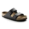 Boston Clog Men Women Sandálias Chinelos Bolsa De Couro Head Pull Cork Flats Mules Woody Mocassins Para Homens Mulheres Chinelos Preguiçosos Sandálias Marrom Preto Sliders Sliders