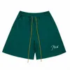 Los Angeles Designer Mens Resort Beach KNIT BANDANA SHORTS Premium Wool-Cotton Blend Short CASCADE SWIM TRUNKS Premium Swim Shorts