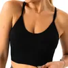 Outfit Yoga Nvg Seamless Veet Free Spandex Top-notch Women's Fiess Elastic Breathable Breasts Enhanced Casual Sports Bra 230522