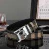 Berberry Belt Balberry Belt Belt Belty Fashion Cinturon Men Belt Belt Luxury Belt for Man Gold Silver Buckle Cintura Lvse Belts for Women Cinture Burbuerry Belt 748