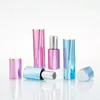 Storage Bottles Wholesale 12.1mm Empty Lipstick Tubes Pink/green Lip Magnetic Button Stick Gloss Makeup Refillable Tube & Jars