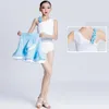 Stage Wear Latin Dance Clothes For Kids Modern Standrd Practice 2pcs Ballroom Competition Dresses Tango Outfits DWY8508