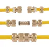 Watering Equipments 12 34" Thread Quick Connector Brass Garden Adapter Drip Irrigation Copper Hose Fittings 1 Pcs 230522