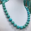 Kettingen Originele Turquoise Ketting Echte Edelsteen Sieraden voor Vrouw School Student Party Gift Luxe Verjaardag Aanpassen Winkel