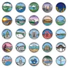 50 % World City Outdoor Landmark Stickers Skate аксессуары водонепроницаем