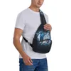 Duffel Bags Ataque no Titan Crossbody Back Bag Men Mackpack casual ombro para caminhada Cross Diagonalmente