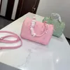 Designerska torba dla mężczyzn, kobiet, Speedy Bag, Crossbody, Torebka, Skórzana rączka, Odpinany pasek, Damskie torby na ramię