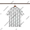 Summer Mens Plus Tees Polos 23SS Europa Men letra Camisas de impressão Designer Luxury Womens Casual Stripe Shirt