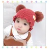 Chapeaux Casquettes À La Mode Belle Automne Confortable Bébé Filles Garçons Toddler Cartoon Imprimer Avec Ball Design Casual Chapeaux