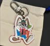 2023 Luxury designer men's and women's small animal style keychain can be used to hang bags