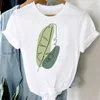 Letnia marka koszulki kobiety Trend mody T-shirty T Plant z krótkim rękawem na plaży kreskówkowy kreskówka swobodna grafika zwykła tshirt najlepsza dama podróżna koszulka