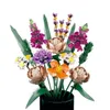 Moc Bouquet Paradiesvogel Block Blume Orchidee Topf Bausteine PASSEN für 10289 Romantische Kit Montage Ziegel Spielzeug Mädchen Geschenk