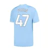 23 24 HAALAND Man Citys Soccer Jerseys 2023 2024 Fans de joueurs GREALISH FODEN STERLING Maillot de football DE BRUYNE GESUS BERNARDO