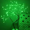 Tisch-Bonsai-Baum-Licht, LED-Lichterkette, Blumen-Tischlampe, USB- oder batteriebetrieben, für Schlafzimmer, Schreibtisch, Weihnachtsfeier, Innendekoration, Lichter, Geschenk, Glühwürmchen