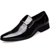 2023 Kleid Schuhe Herren Mode Loafer Leder Männer Business Büro Arbeit Formale Kleid Schuhe Party Hochzeit Flache Schuh Größe 38-48