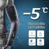 Luvas sem dedos Sportswear Sportswear secagem respirável de verão tampa de refrigeração de proteção UV Mangas de proteção