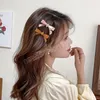 Creatief ontwerp 6.3 cm schattige bowknot kleurrijke haarclip voor meisjes zoete azijnzuur eendbill clip vrouwen haaraccessoires