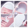 Sneakers Wit Kinderschoenen Klassiek Casual Canvas Ademend Jongens Merk Peuter Meisjes Sport Hardlopen Kindertrainers 230522