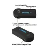 Bluetooth Car Kit Mp3 Player 3.5Mm Streaming Cars A2Dp Wireless Aux O Music Receiver Adapter Hands With Mic For Phone Drop Delivery Dhgdi