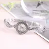 Wristwatches Top Brand Women's Watches Fashion Design Luxury Watch Stainless Steel Butterfly Pose Bracelet Gifts For Women Girl Wrist