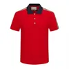 2023 Hoogwaardige lente Luxe Italiaanse T-shirtontwerper Polo Shirt High Street Borduurwerk Gedrukte kleding Merk Polo Shirt bedrukte kleding Heren