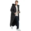 Men's Down White Duck Jacket Korean Winter With Fur Collar Coat Warm Parka