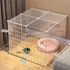 Chat lits meubles maisons Cage chiot exercice formation chats nid clôture pour animaux de compagnie chenils lit produits pour chien jouant