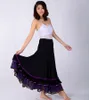 ملابس صالة رياضية عالية الجودة جودة رقص تنورة منافسة الرقص الفالس الملابس القياسية الإسبانية ارتداء النساء أزياء قاعة التانغو