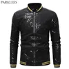 Men S Jackets Mens Black Sequin Varsity and Coats 2023 Shinny Glitter Nightclub Disco DJ Prom Jacket Bomber Male Jaqueta Masculina 230522