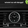 Auto Neue Auto Uhr Leuchtende Mini Autos Interne Stick-Auf Uhr Mechanik Quarz Uhren Auto Ornament Auto Zubehör Geschenke