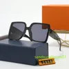 Мужские классические брендовые ретро женские солнцезащитные очки Роскошные дизайнерские очки Пилотные солнцезащитные очки УФ-защитные очки с коробкой B8