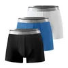 Underpants 3PCS 12XL Plus Size Men Underwear Boxer For Man Translucent Panties Shorts Breathable Summer Sexy Soft Cool Thin Wear